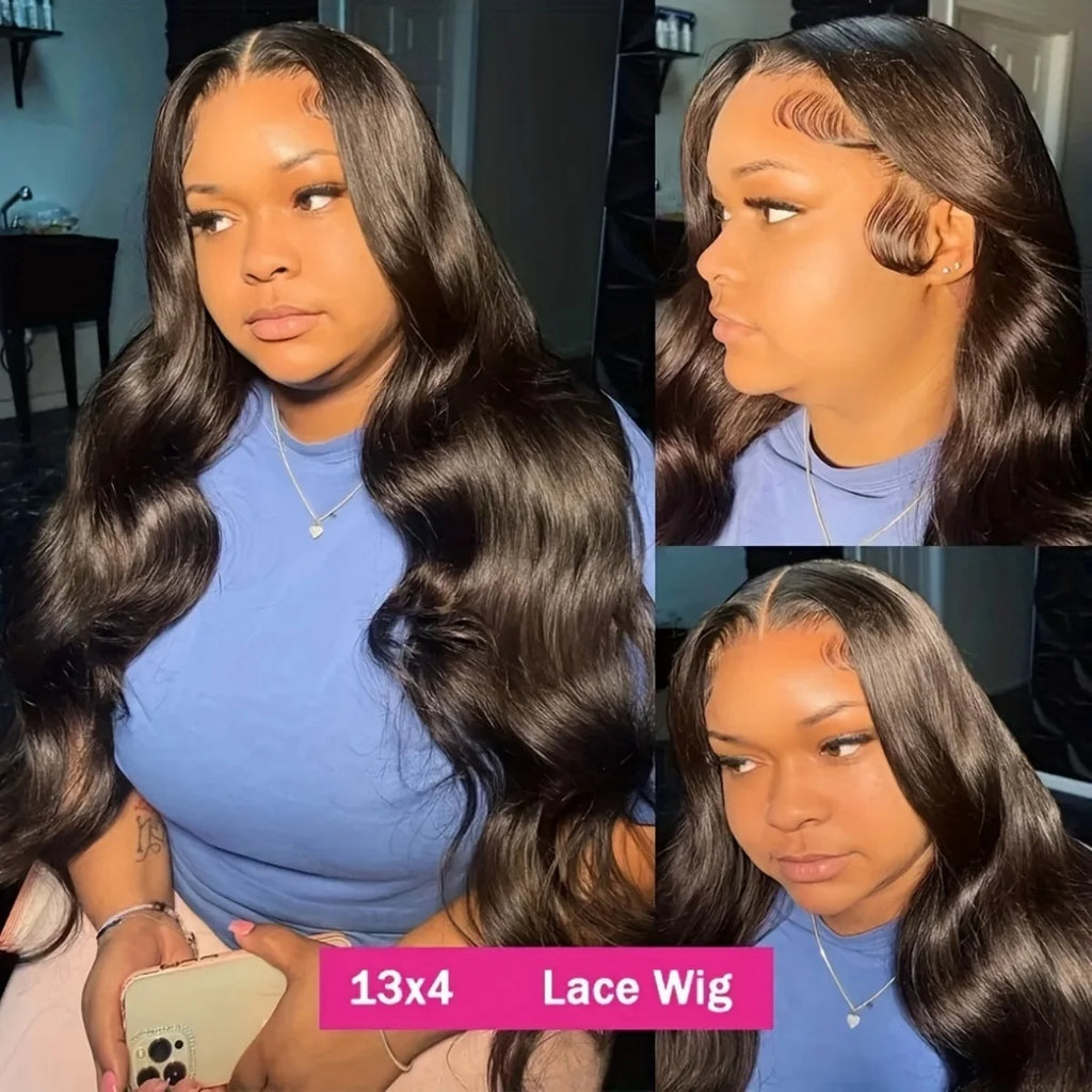 Body Wave Lace Front Human Hair Wigs 13x6 HD Lace Frontal Human Hair Wig 5x5 HD Lace Closure Wigs For Woman on Clearance Sale