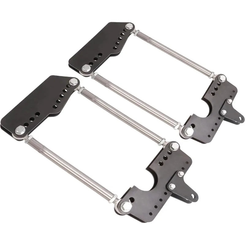 Adjustable Parallel 4-Link Rear Suspension Kit Universal Frame Mount High Horsepower Heavy Duty Steel