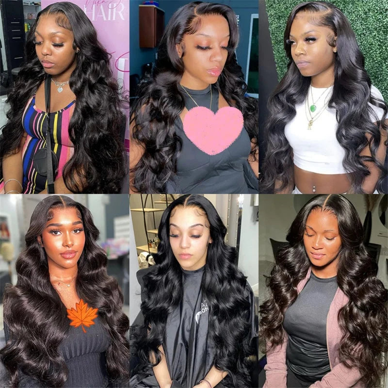 Body Wave Lace Front Human Hair Wigs 13x6 HD Lace Frontal Human Hair Wig 5x5 HD Lace Closure Wigs For Woman on Clearance Sale