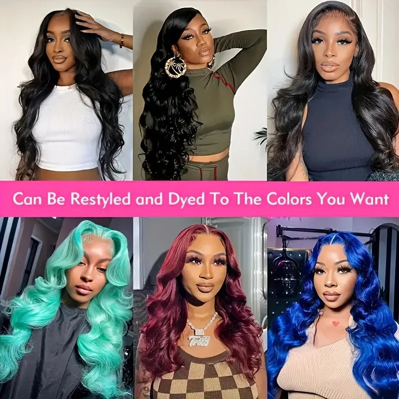 Body Wave Lace Front Human Hair Wigs 13x6 HD Lace Frontal Human Hair Wig 5x5 HD Lace Closure Wigs For Woman on Clearance Sale