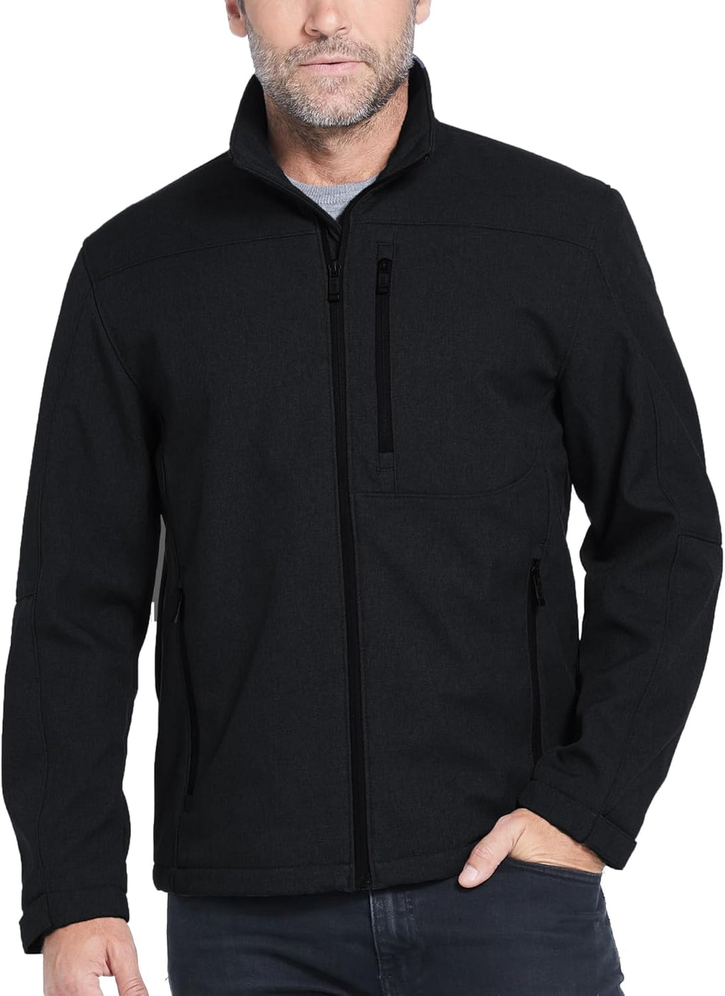Ultimate  Men's Softshell Jacket – Lightweight, Wind & Water Resistant Outdoor Essential