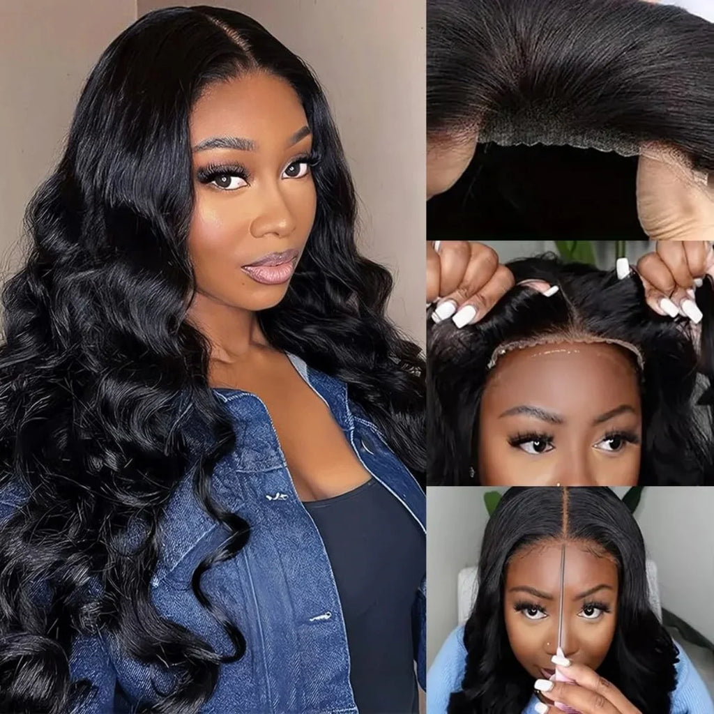 Body Wave Lace Front Human Hair Wigs 13x6 HD Lace Frontal Human Hair Wig 5x5 HD Lace Closure Wigs For Woman on Clearance Sale