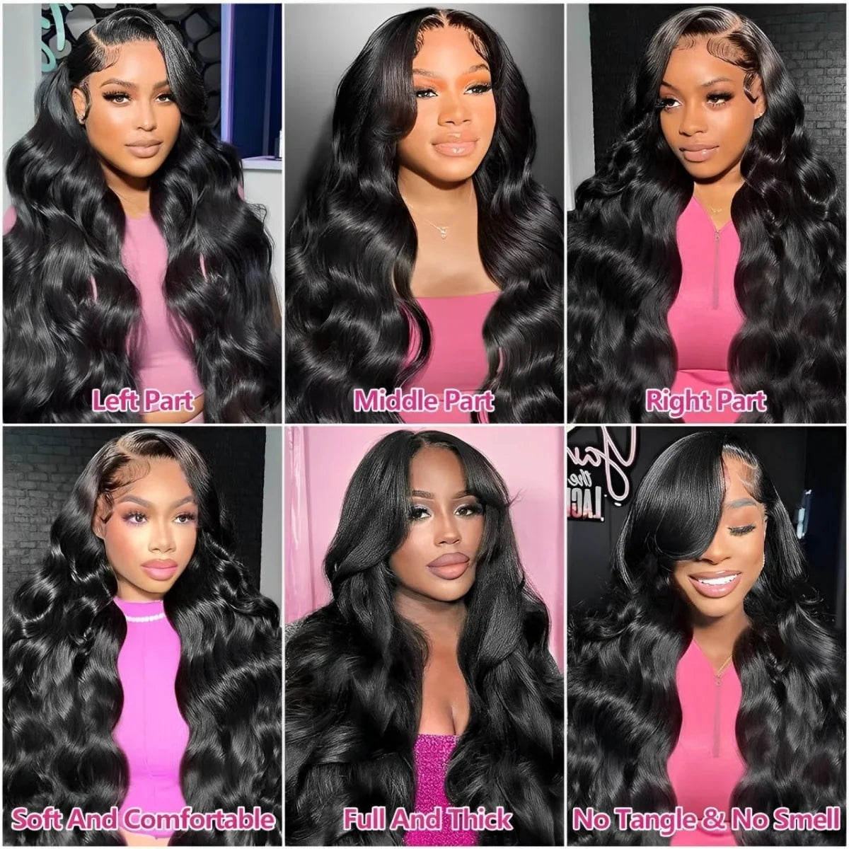 Body Wave Lace Front Human Hair Wigs 13x6 HD Lace Frontal Human Hair Wig 5x5 HD Lace Closure Wigs For Woman on Clearance Sale