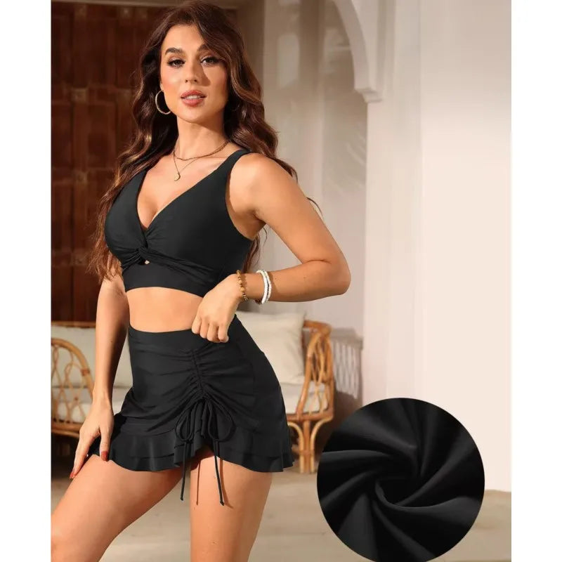 Swimwear Women Swimsuit Sexy Tankini New Push Up Bikinis Set Brazilian Bathing Suit Beachwear Biquini Two Piece Suits 2026
