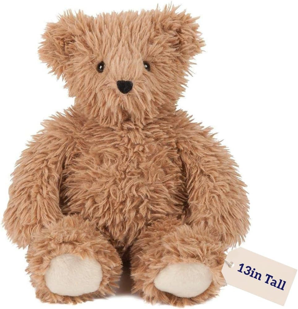 Premium 13"  - Hand-Stitched Plush, 45 Years of Trusted Quality, Eco-Friendly Stuffing, Support USA Bear Hospital
