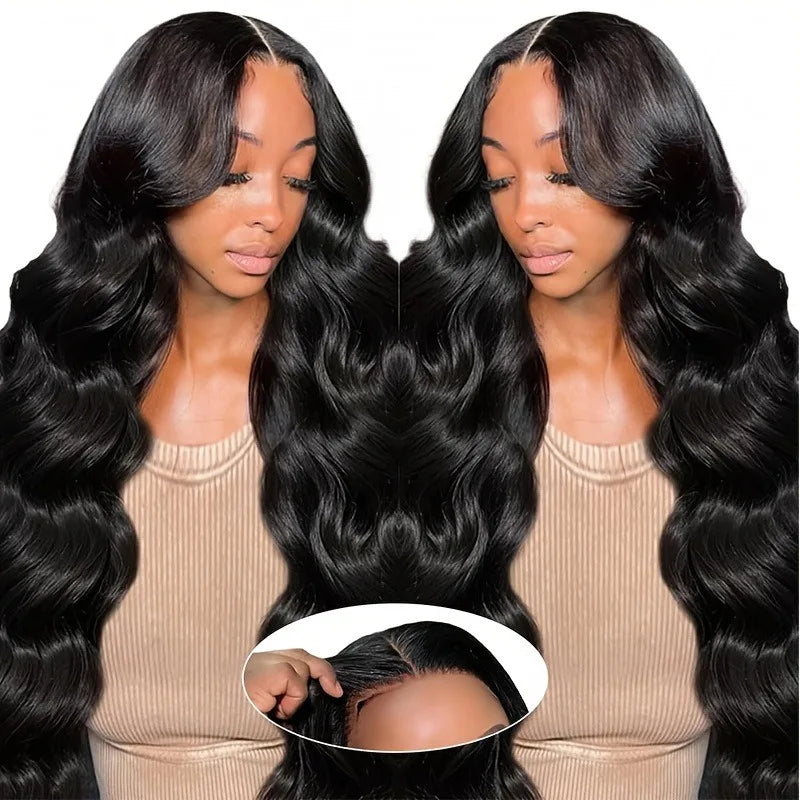 Glueless Burmese Curly Human Hair Wig Ready to Wear 13x4 Deep Wave Curly Lace Front Human Hair Wigs For Woman on Clearance Sale for Women Ready to Wear On Clearance Sale Pre Plucked Wig Party Work Daily Life