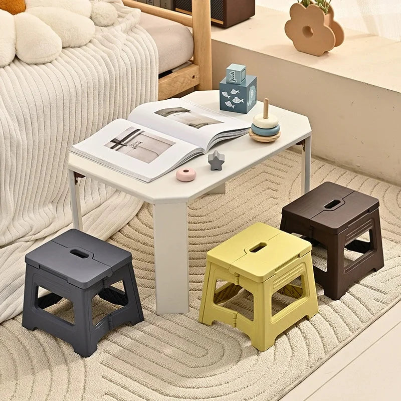 New Lightweight Space Thickened Folding Stool,Portable Home Outdoor Camping,Magza Fishing,Simple and integrated Design