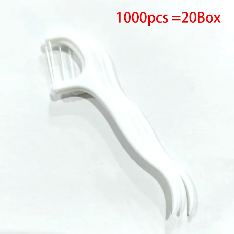 50pcs Dental Floss, Deep Cleaning Dental Floss For Proper Oral Care, Portable Disposable Dental Floss Picks For Travel Daily Lif