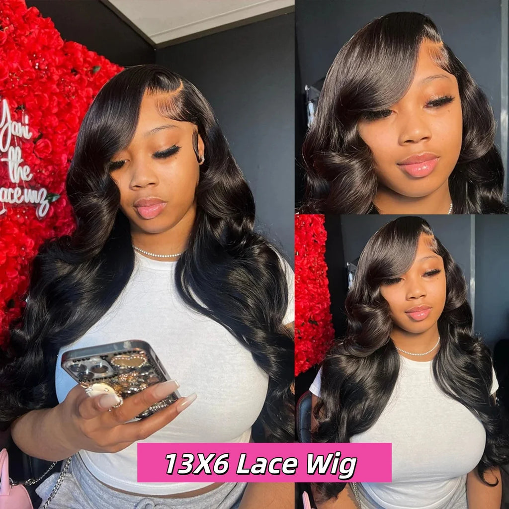 Body Wave Lace Front Human Hair Wigs 13x6 HD Lace Frontal Human Hair Wig 5x5 HD Lace Closure Wigs For Woman on Clearance Sale