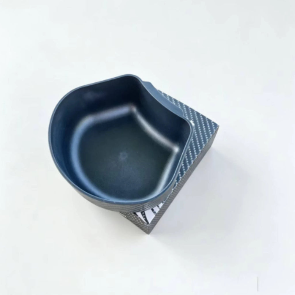 Hanging Bowl with Tab Smooth-Interior Fishing Container Sturdy Portable for Anglers