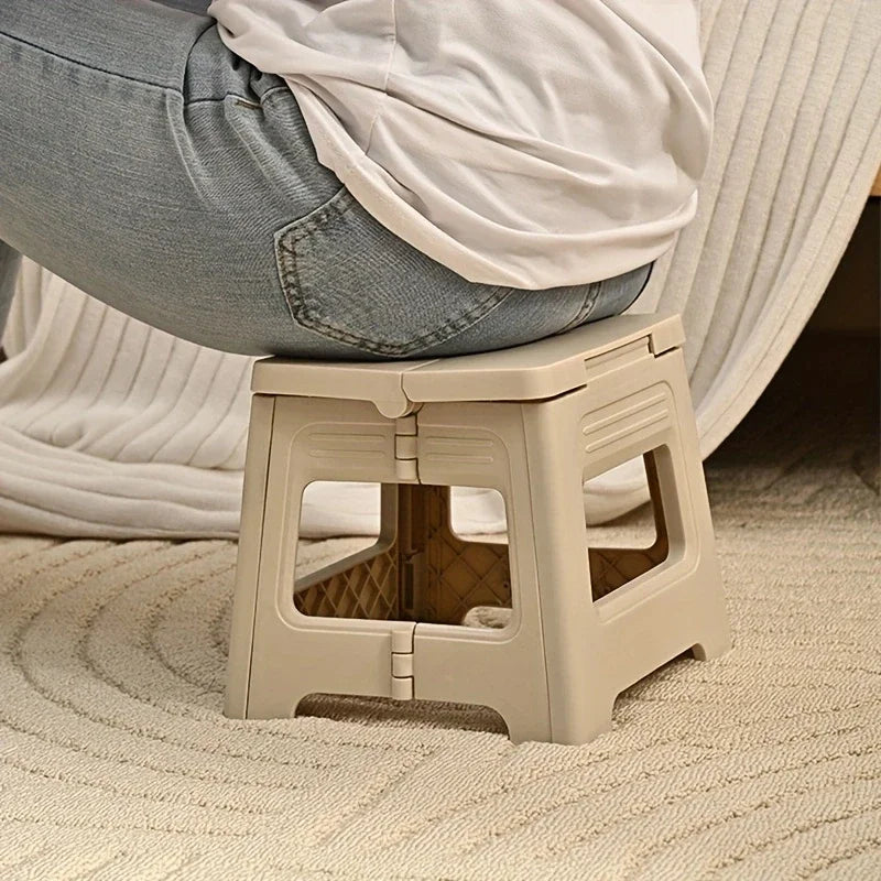 New Lightweight Space Thickened Folding Stool,Portable Home Outdoor Camping,Magza Fishing,Simple and integrated Design