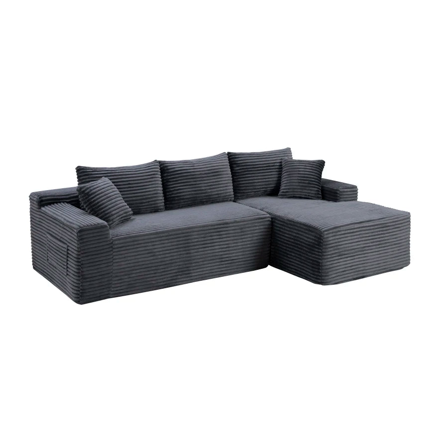 Cloud Modulær Hjørnesofa med Chaiselong – Moderne Minimalistisk Design