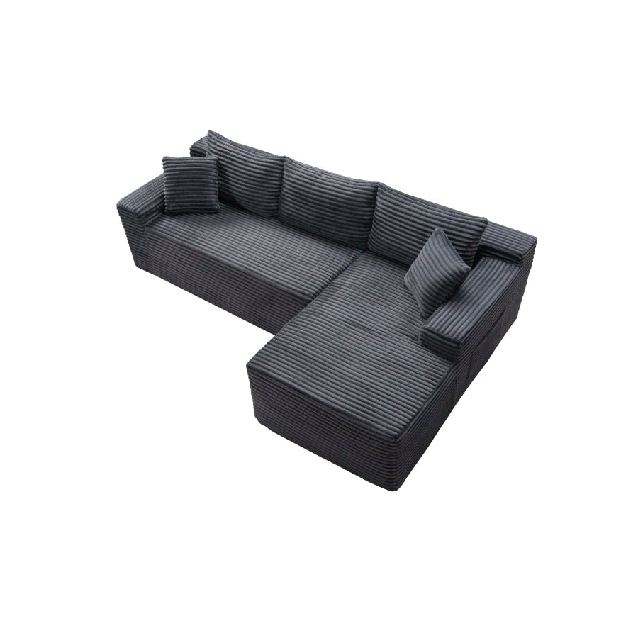 Cloud Modulær Hjørnesofa med Chaiselong – Moderne Minimalistisk Design