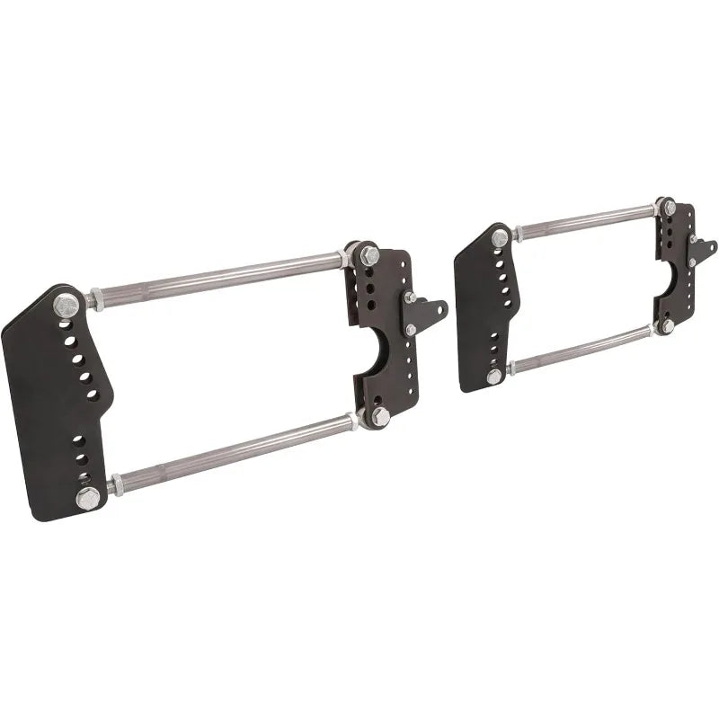 Adjustable Parallel 4-Link Rear Suspension Kit Universal Frame Mount High Horsepower Heavy Duty Steel