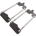 Adjustable Parallel 4-Link Rear Suspension Kit Universal Frame Mount High Horsepower Heavy Duty Steel