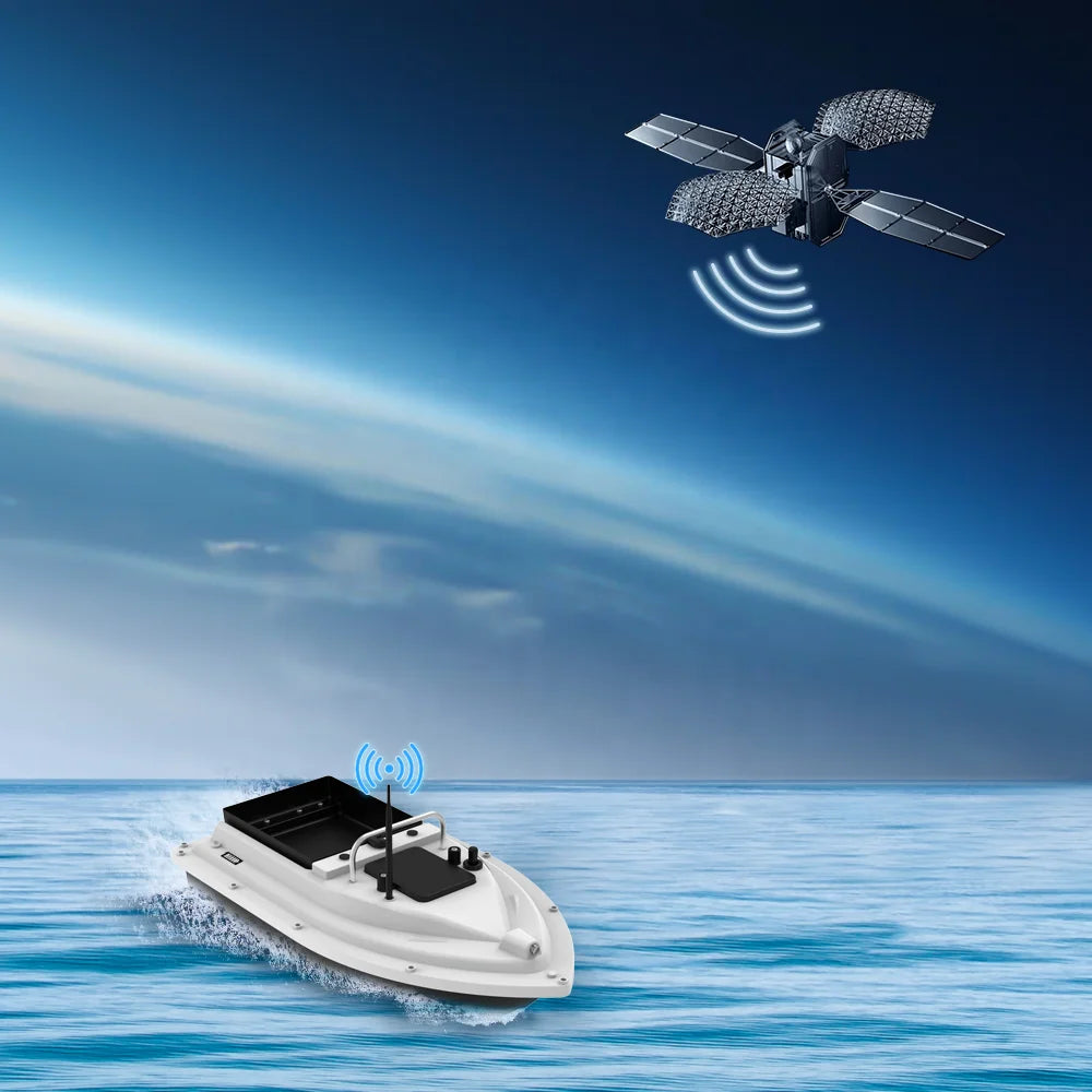 GPS Carp Fishing Bait Boat With Sonar Fish Finder For Bait Boat