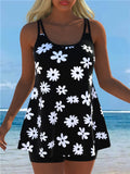 New Tankini Swimwears Tankini Set Sexy Swimsuit Women Summer Bathing Suit Bikini Set Sleeveless Beach Swimming Suit Female