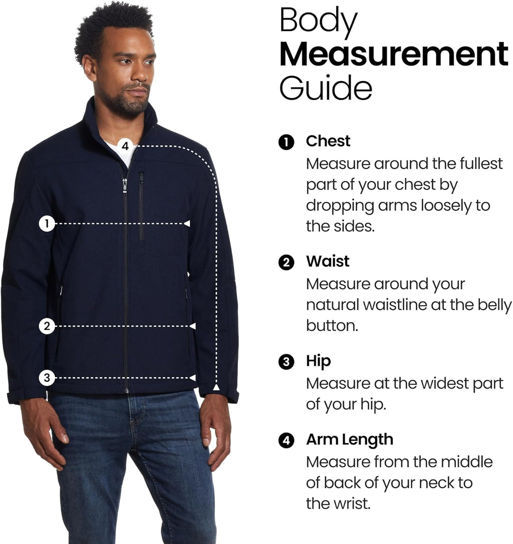 Ultimate  Men's Softshell Jacket – Lightweight, Wind & Water Resistant Outdoor Essential