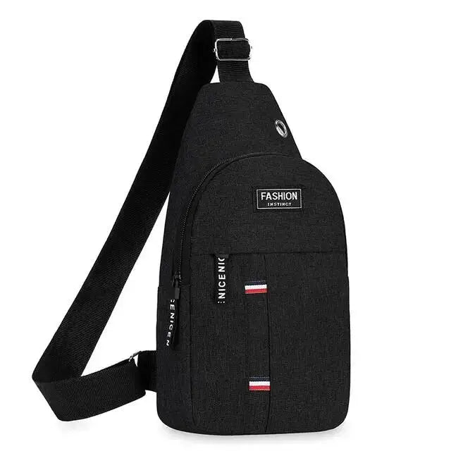 Men's Waterproof Large Capacity Fanny Pack, Adjustable Strap For Outdoor Activities, Travel Running, Hiking, And Cycling